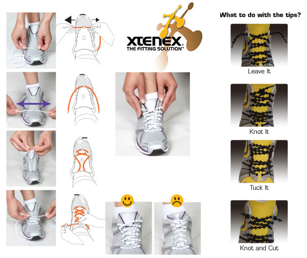 About Xtenex Laces - Shoelaces You Don't Have To Tie